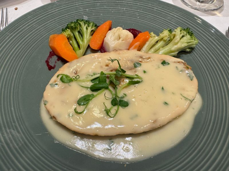 Ambassador Cruise Line vegan food
