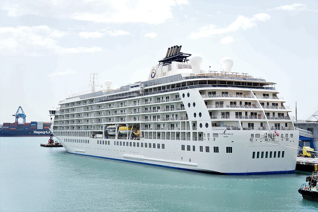 The World Residential Cruise Ship