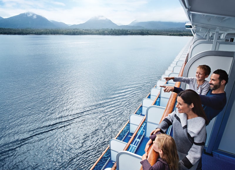 Island Princess Balcony room