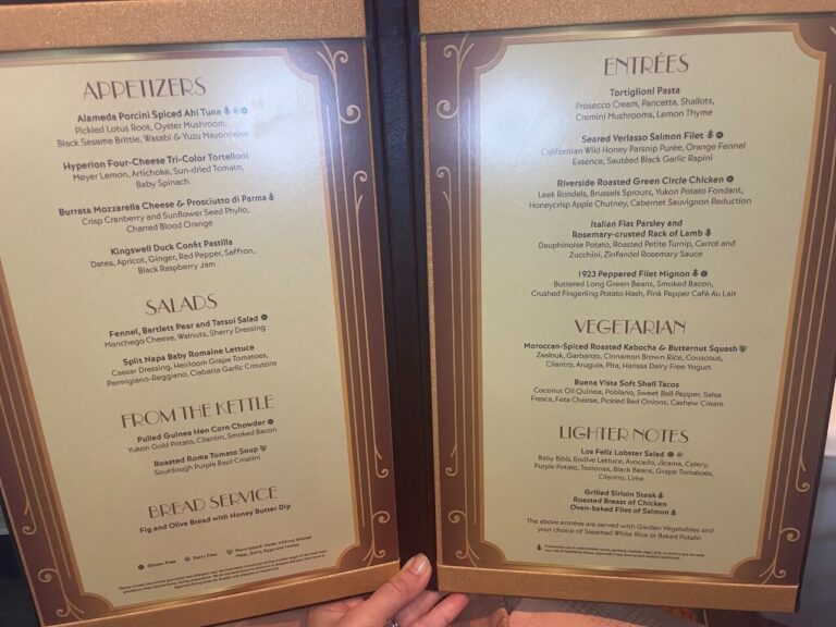 Disney Wish Restaurants Guide (With Menu Photos)