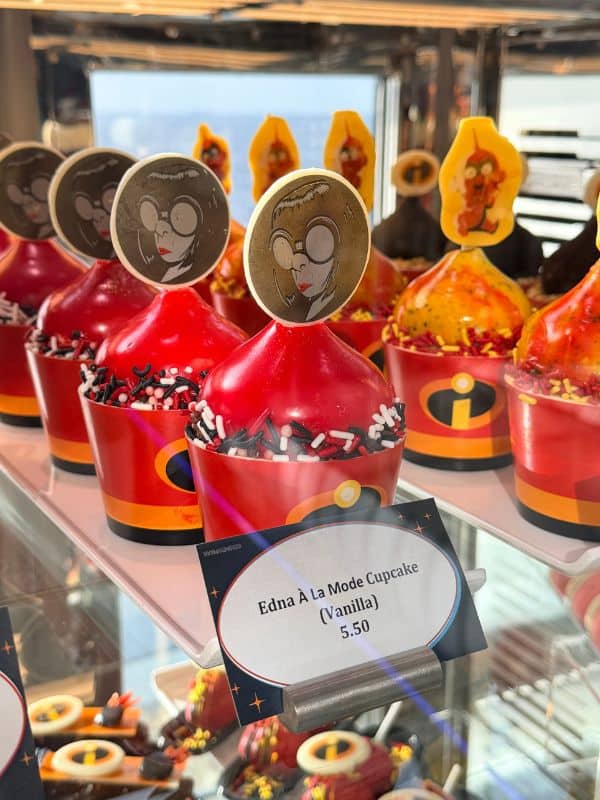 Edna A La Mode cupcakes