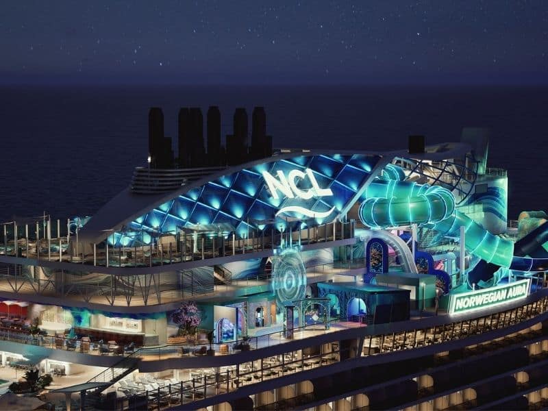 Norwegian Aura Ocean Heights LED Lights