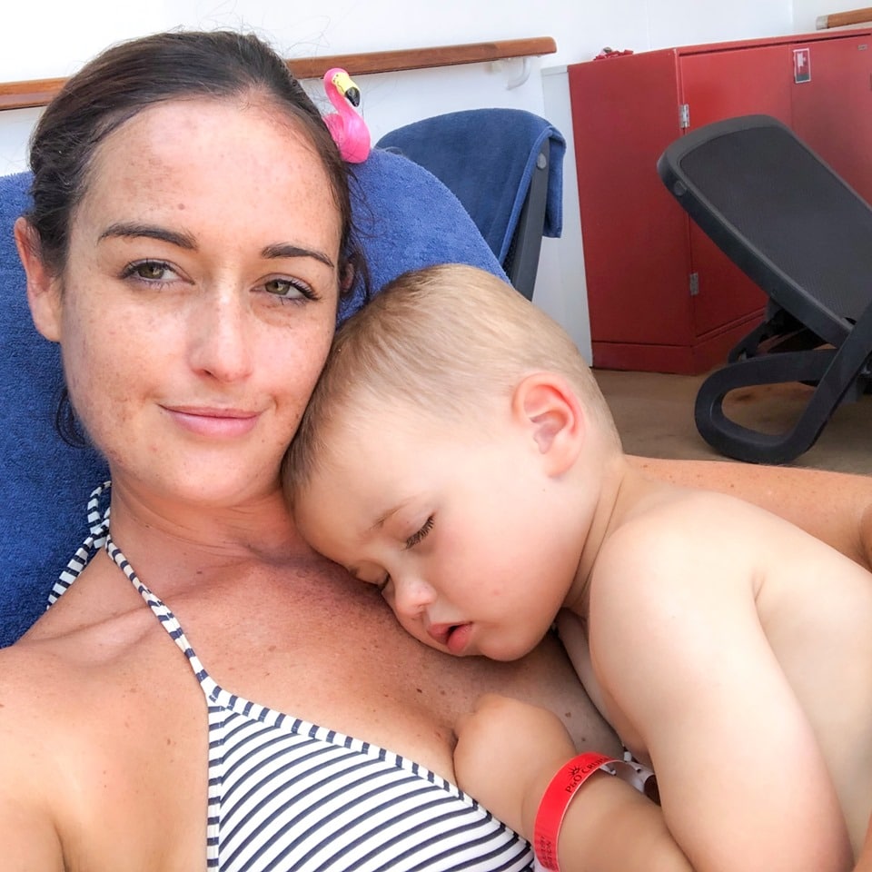 nap time on a cruise