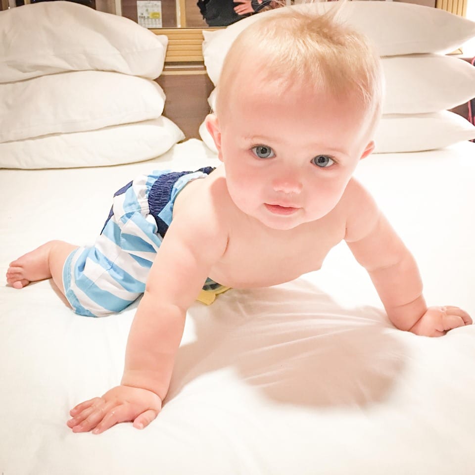 baby on a cruise