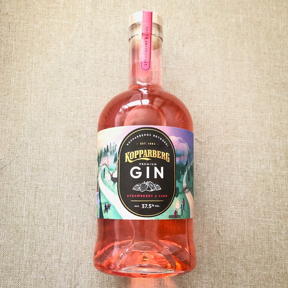 flasche Gin