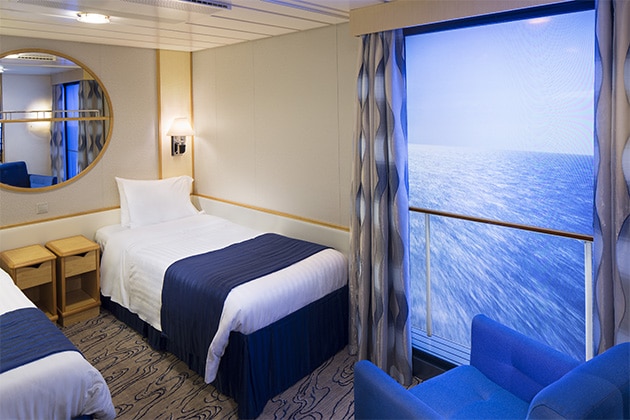 Royal Caribbean Virtual Balcony Cabin