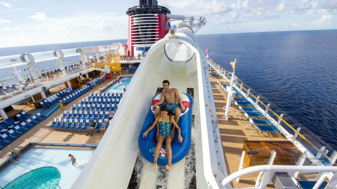 The best cruise ships with water slides