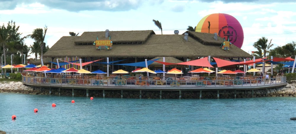 Skipper's Grill on CocoCay