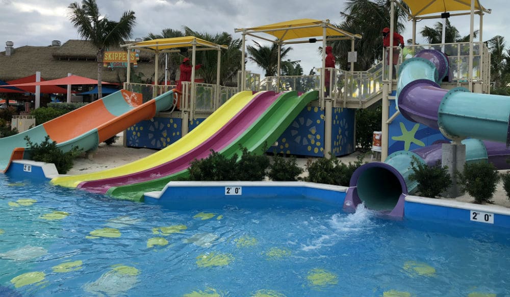 Splashaway Bay slides