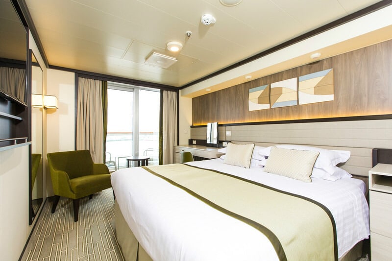 Britannia GB grade balcony cabin