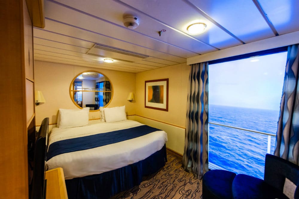 Anthem of the Seas virtual balcony cabin