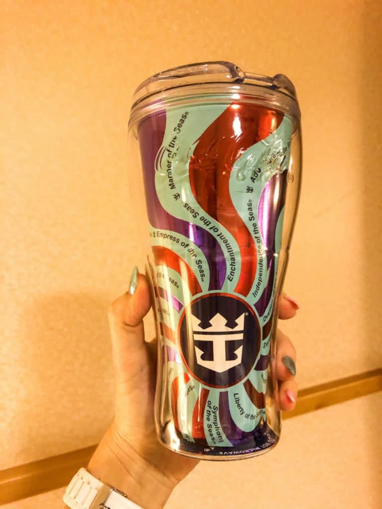 Royal Caribbean souvenir cup