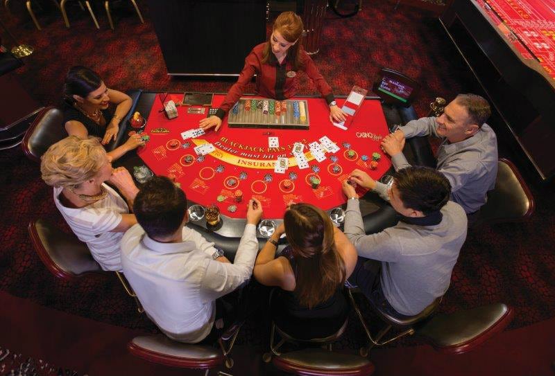 People playing Casino Royale games