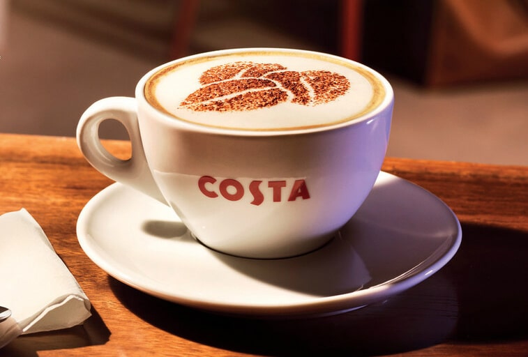 Costa Coffee on P&O Cruises