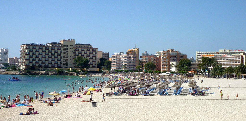 Palma Nova beach