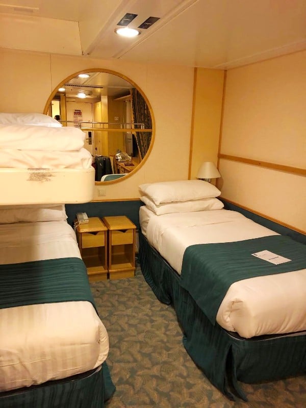 pullman bed on cruise