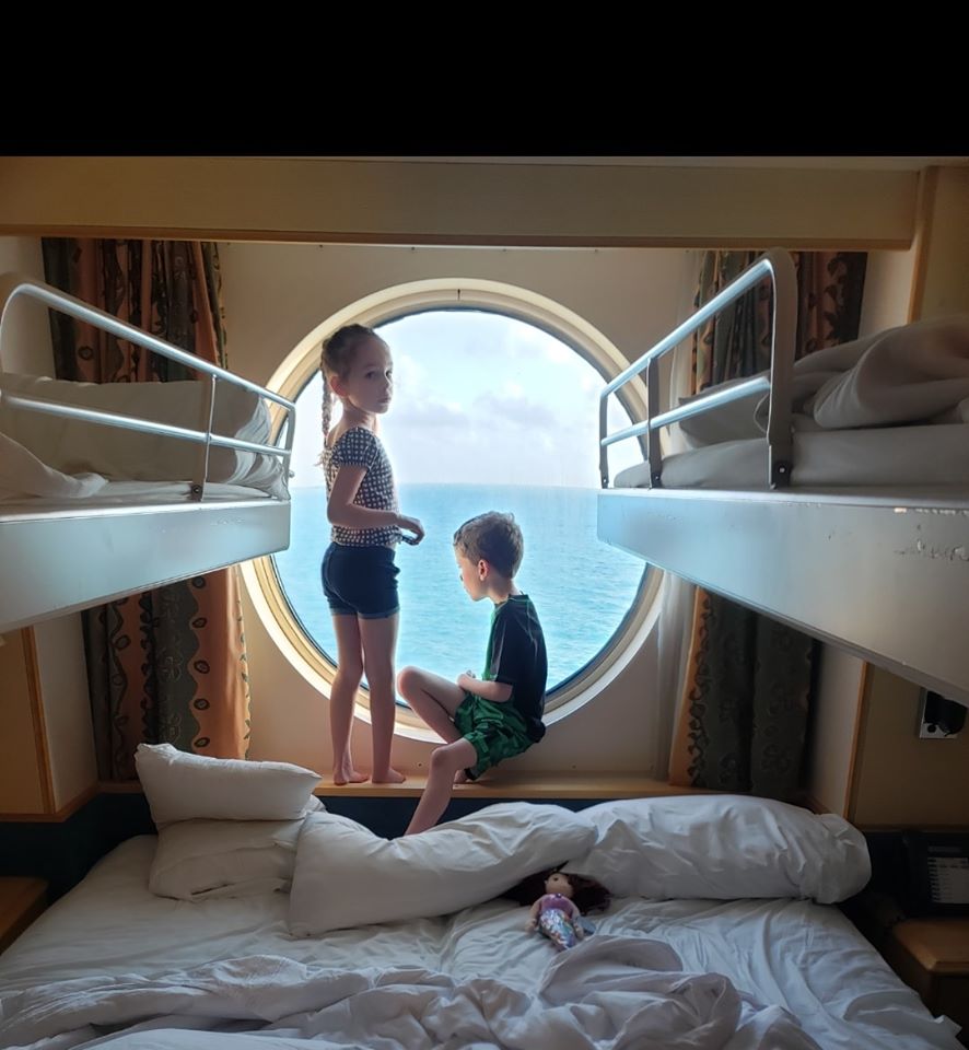 Liberty of the Seas Ocean View cabin with Pullman beds