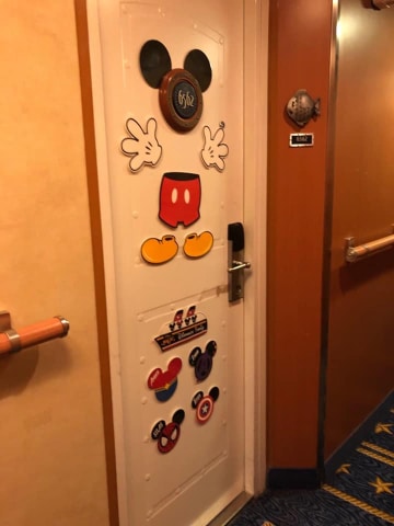 Disney cruise door decoration