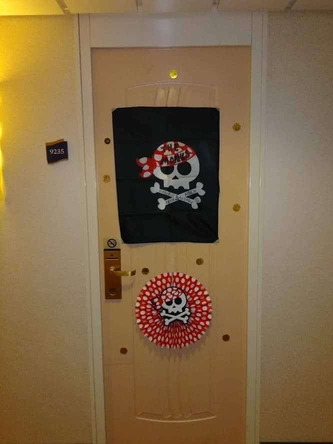 Pirate door decorations