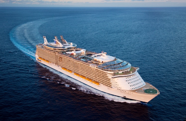 Allure of the Seas is one of the best Royal Caribbean ships for teenagers