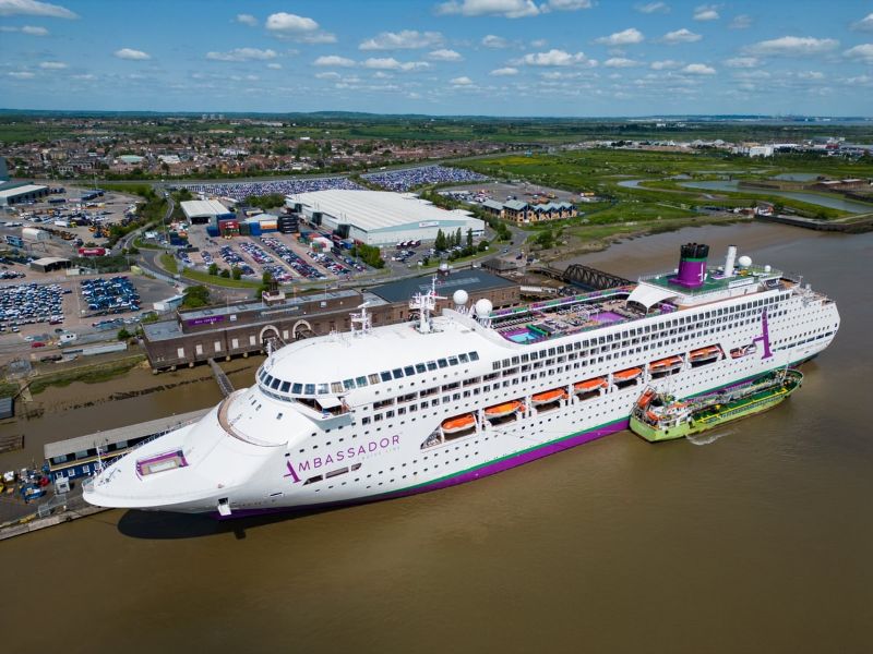 Ambassador Cruise Line sailing from Tilbury