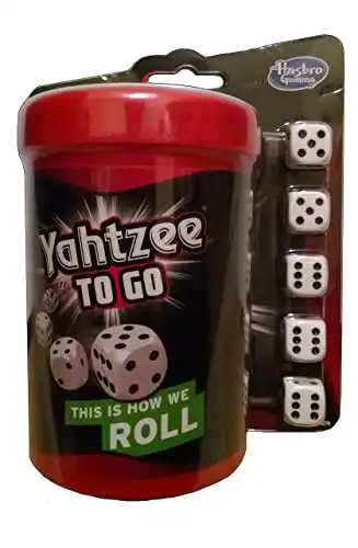 Hasbro Yahtzee to Go Travel Game