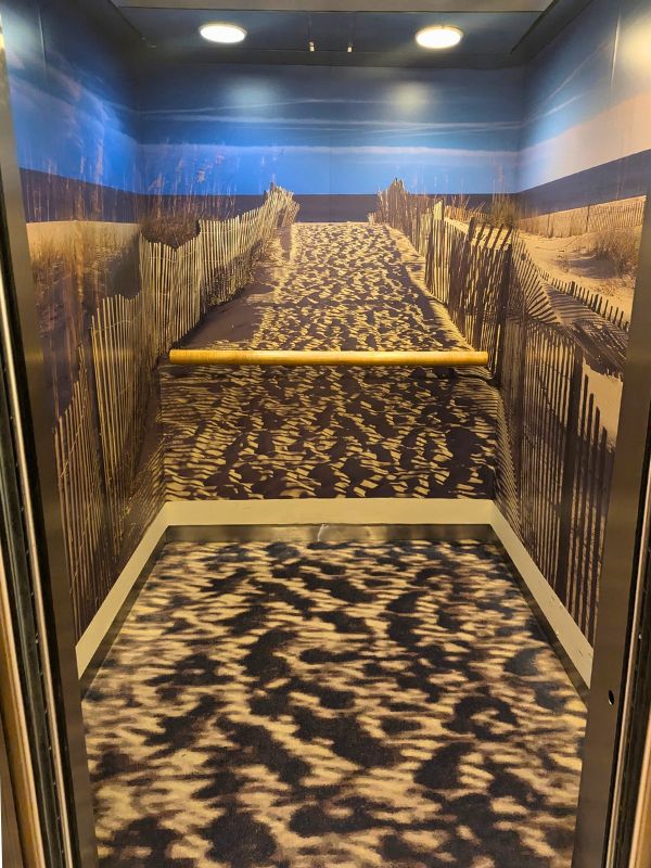 Lift art on Ambience