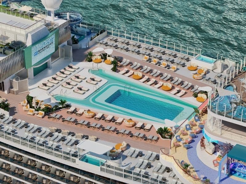 Norwegian Aura Main Pool 2 Rendering
