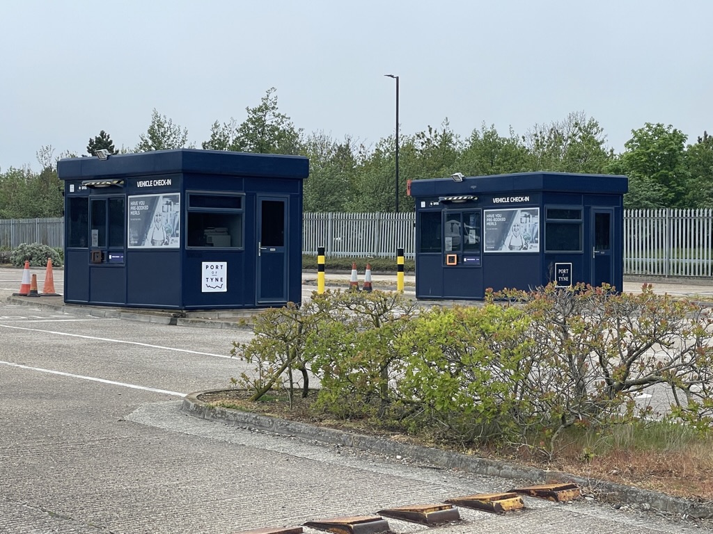 Port of Tyne vehicle check in