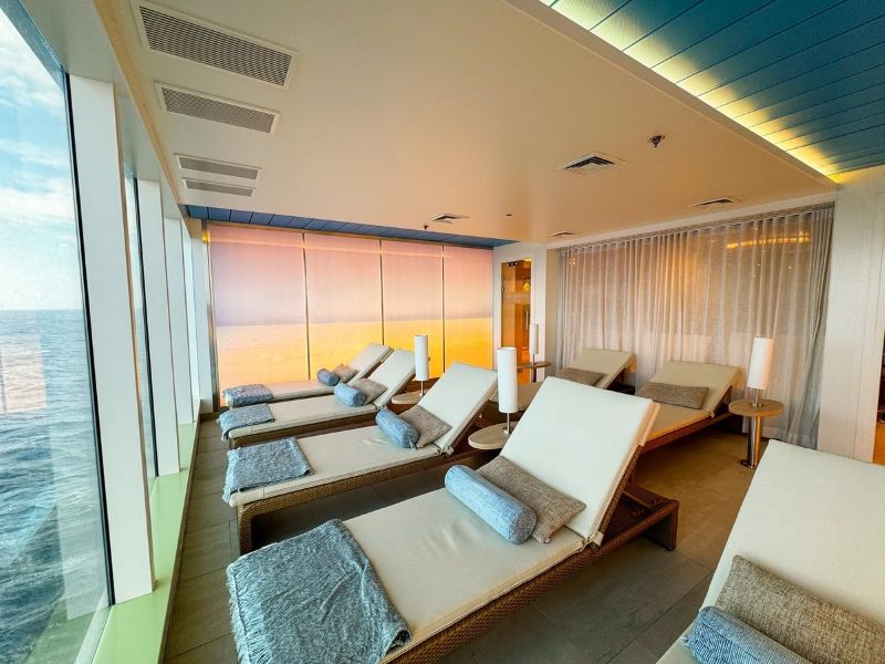 Ambassador Cruise Line spa on Ambition