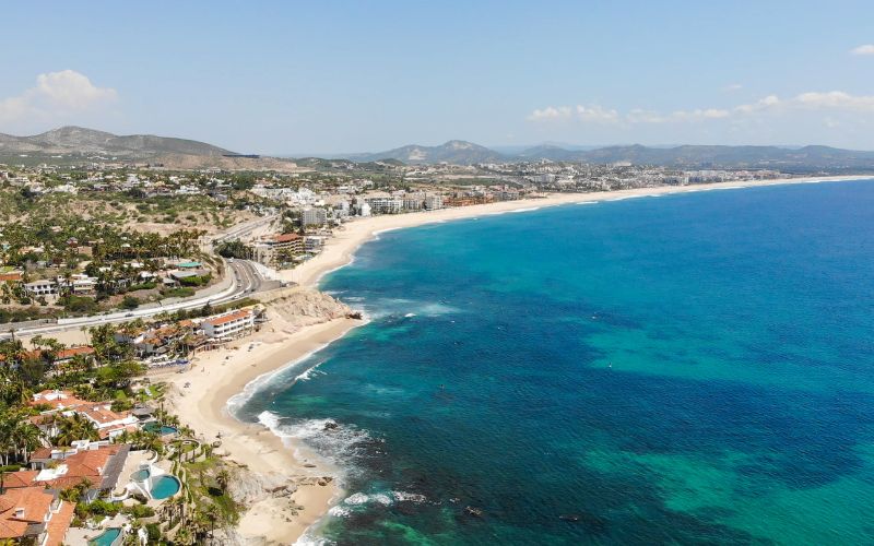 Aerial view of San Jose Del Cabo