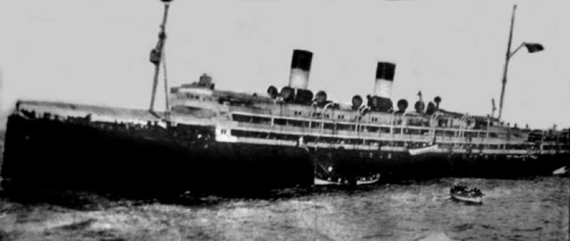 Principessa Mafalda sinking