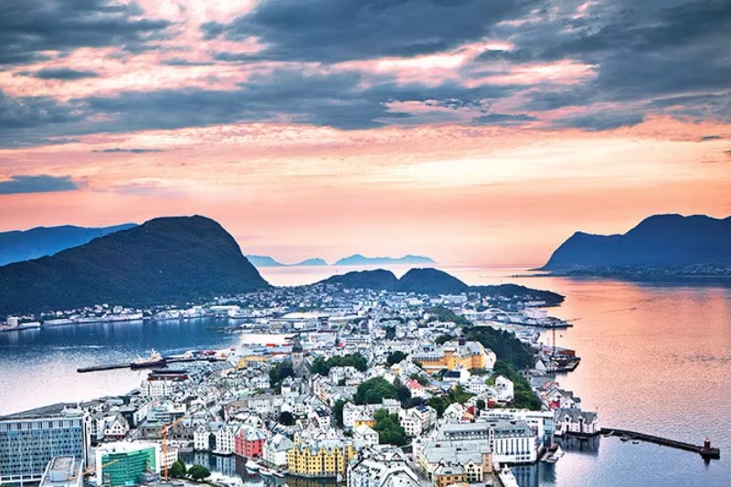 View of Alesund