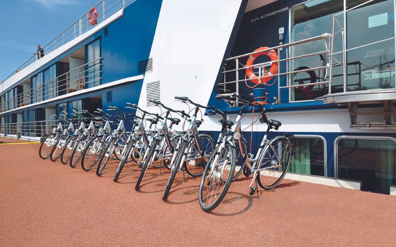 AmaWaterways' Bicycles