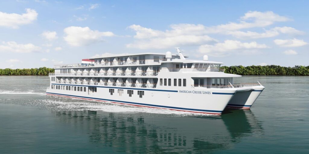 American Cruise Lines Coastal Cats Ship