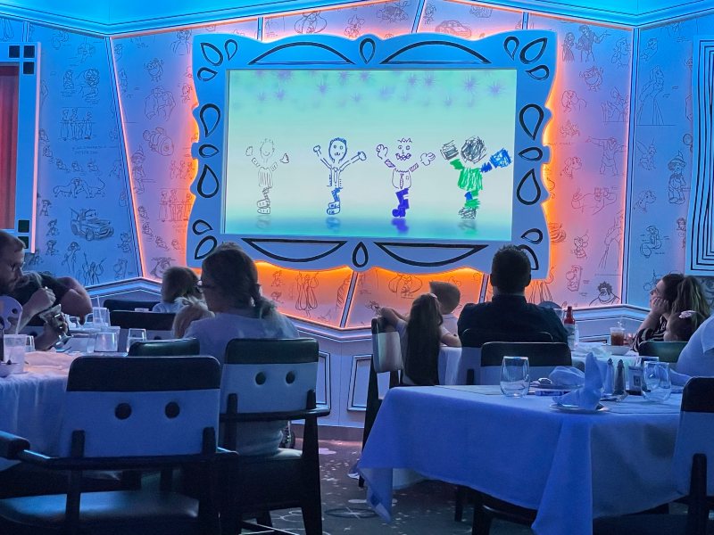 Disney Magic Animator's Palate Restaurant