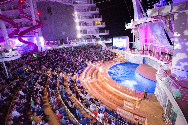 AquaTheater on Symphony of the Seas