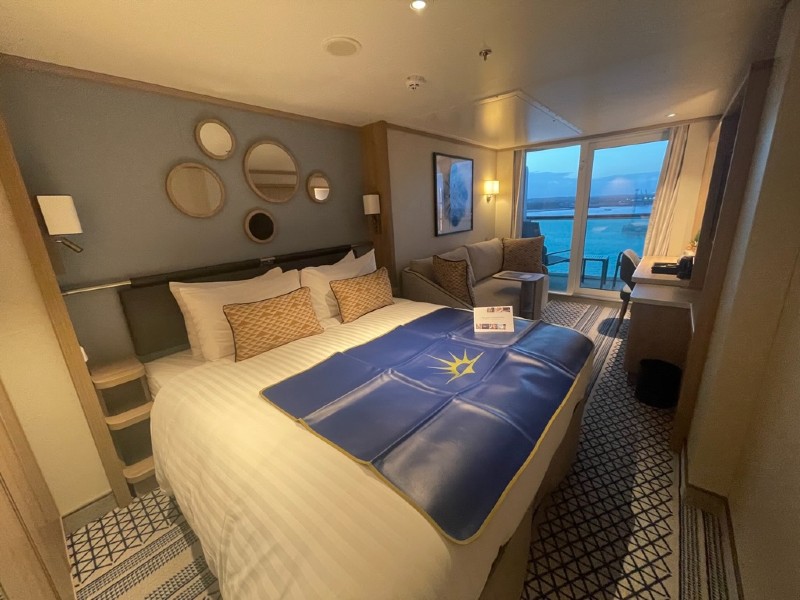 arvia cruise ship deluxe balcony cabin