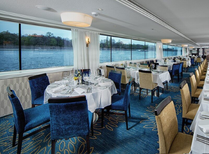 Avalon Suite Ship Dining Room