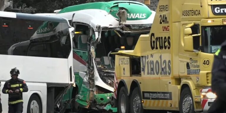 Barcelona Bus Crash