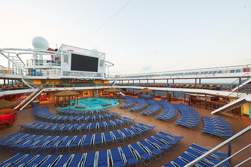 Carnival Panorama Pool Deck