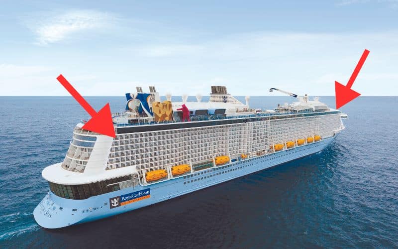 worst rooms for seasickness on Quantum of the Seas