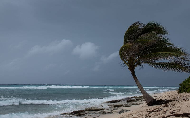 Caribbean hurricane