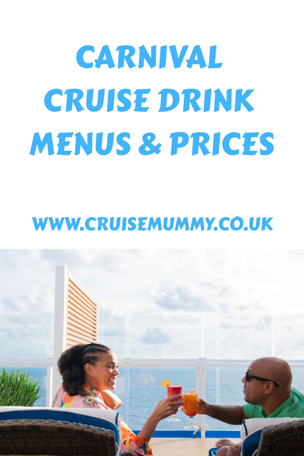 Carnival Cruise Drink Menus & Prices (2025)