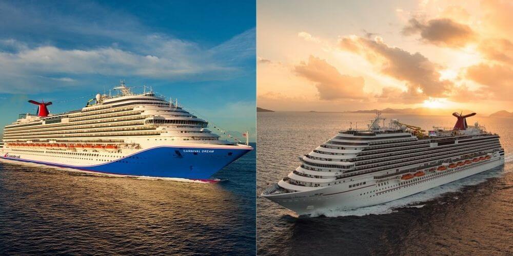 Carnival Dream Vs Carnival Breeze