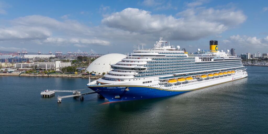 Carnival Firenze in Long Beach