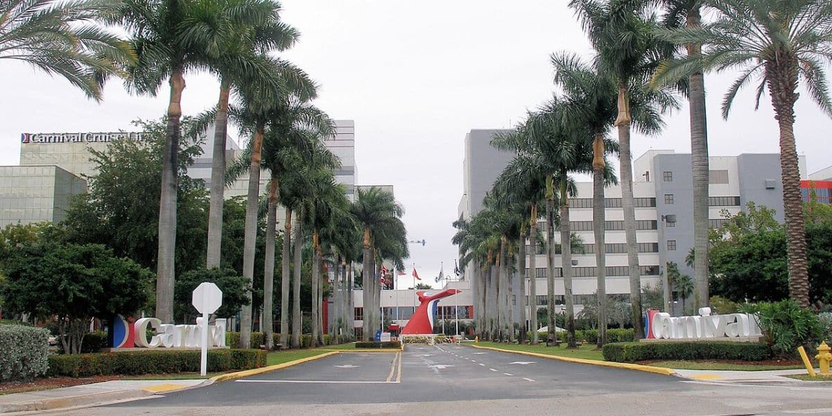 Carnival Place, Carnival Corporation and Carnival Cruise Line headquarters in Doral, Florida