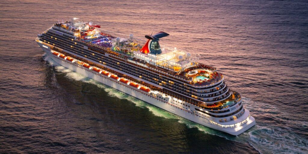 Carnival Panorama Aerial Photo