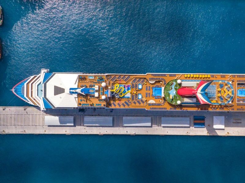 Carnival ship docked