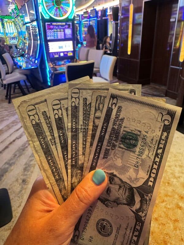 Cash at the casino